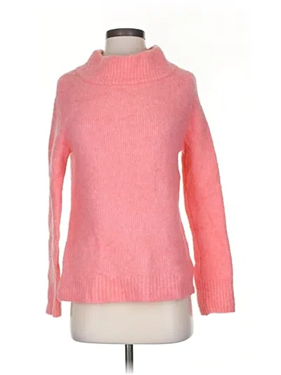 Pre-owned Moth Turtleneck Sweater In Pink