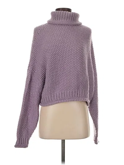 Pre-owned Moth Turtleneck Sweater In Pink