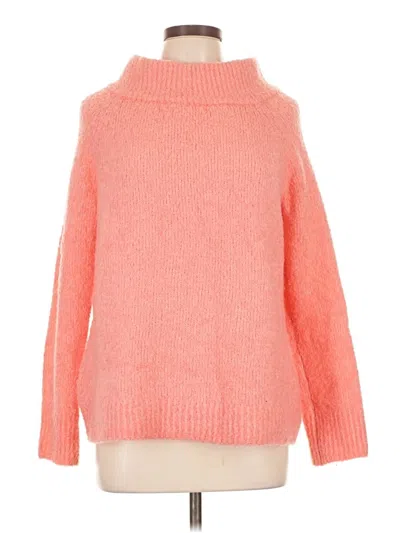 Pre-owned Moth Turtleneck Sweater In Pink