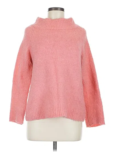 Pre-owned Moth Turtleneck Sweater In Pink