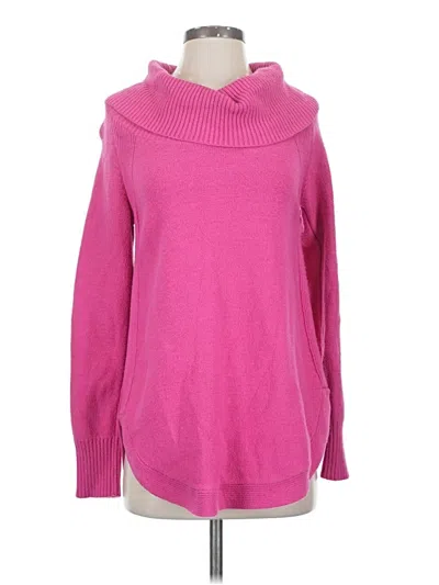 Pre-owned Moth Turtleneck Sweater In Pink
