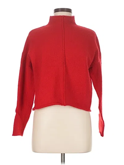 Pre-owned Moth Turtleneck Sweater In Red