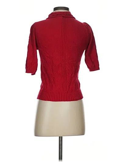 Pre-owned Moth Turtleneck Sweater In Red