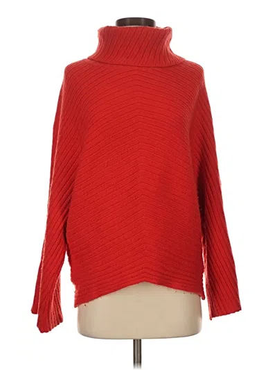 Pre-owned Moth Turtleneck Sweater In Red