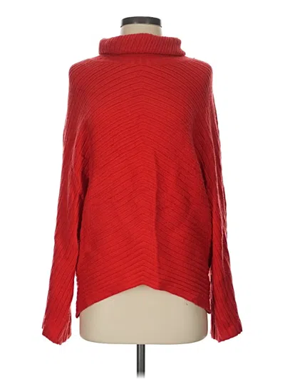 Pre-owned Moth Turtleneck Sweater In Red