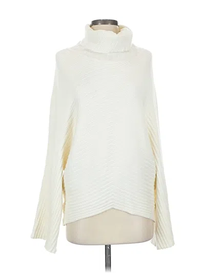 Pre-owned Moth Turtleneck Sweater In White
