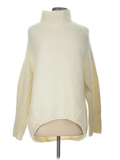 Pre-owned Moth Turtleneck Sweater In White