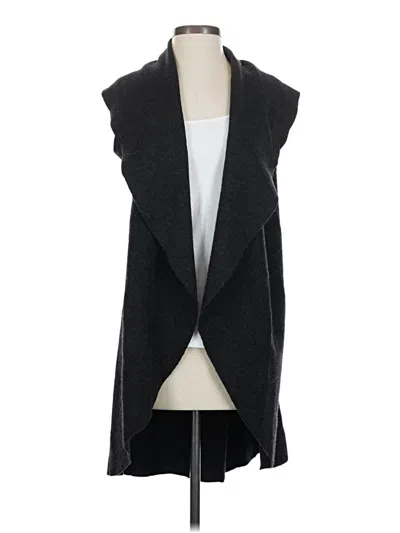 Pre-owned Moth Wool Cardigan Sweater In Black
