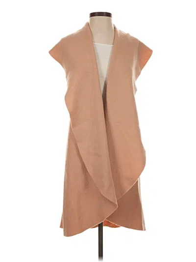 Pre-owned Moth Wool Cardigan Sweater In Tan