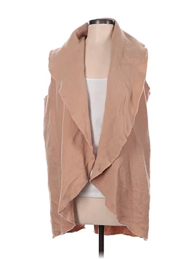 Pre-owned Moth Wool Cardigan Sweater In Tan
