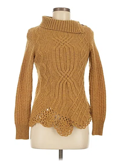 Pre-owned Moth Wool Pullover Sweater In Brown