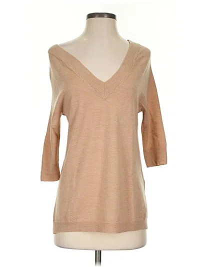 Pre-owned Moth Wool Pullover Sweater In Tan