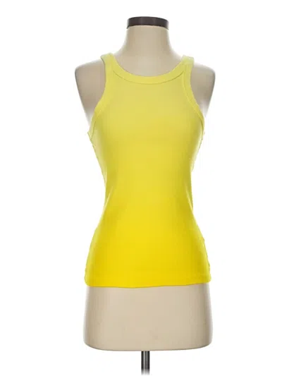 Pre-owned Mother Active Tank Top In Yellow