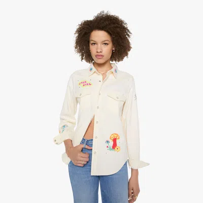 Mother All My Exes Save The Day Shirt In White