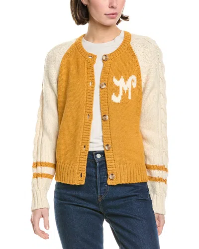 Mother Alpaca & Wool-blend Cardigan In White