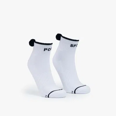 Mother Baby Steps Ankle Poor Sport Socks In White