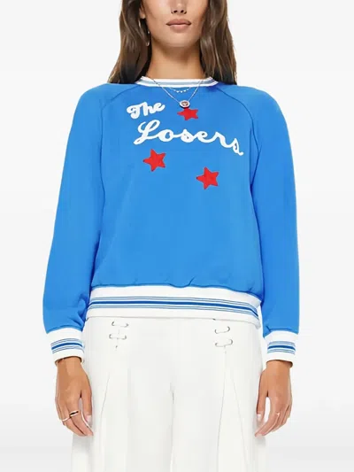 Mother Band Concert Sweatshirt In Blue