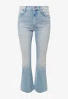 MOTHER BASIC FLARED JEANS