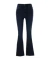 Mother The Weekender Fray Jeans Chip On My Shoulder In Black