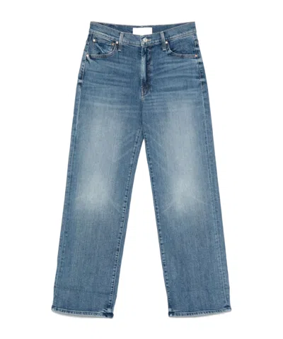 Mother Belt-loop Jeans In Blue