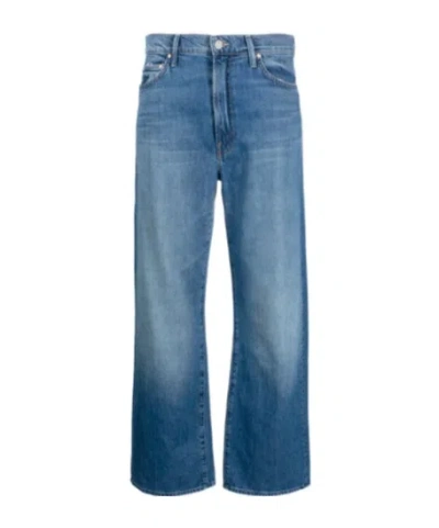 MOTHER MOTHER THE DODGER ANKLE WIDE LEG JEANS