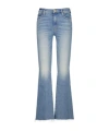 Mother Belt Loop Jeans In Blue