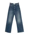 Mother Belt Loop Jeans In Blue