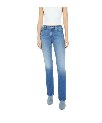 Mother Belt-loop Jeans In Blue