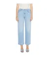 Mother Belt Loops Jeans In Blue