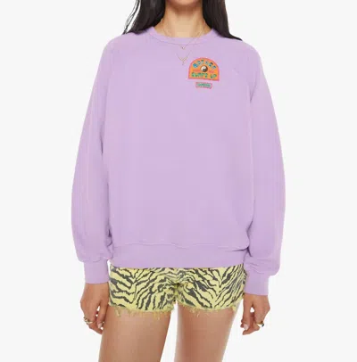 Mother Biggie Sweatshirt In  Surf's In Multi