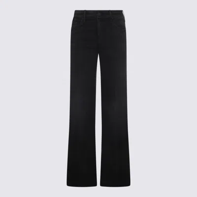 MOTHER BLACK COTTON JEANS
