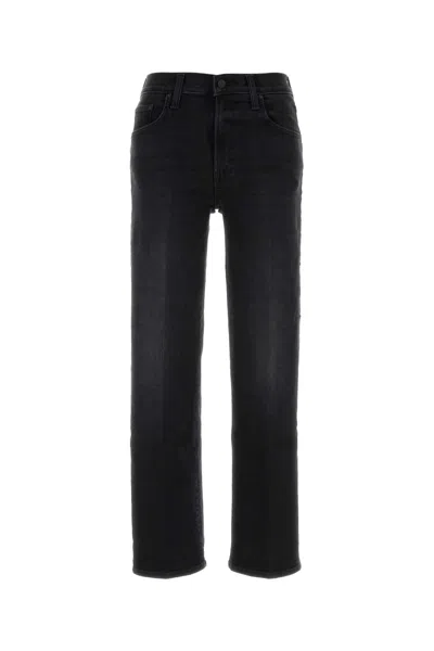 Mother Black Stretch Denim Jeans