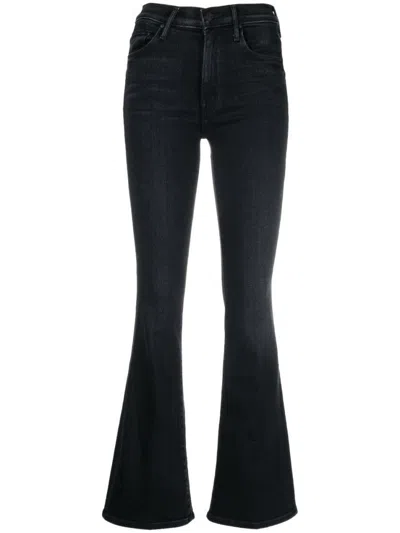 MOTHER BLACK THE WEEKENDER JEANS