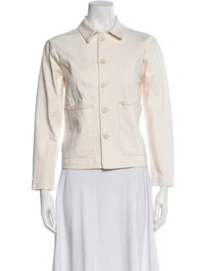 Pre-owned Mother Blazer In Neutral