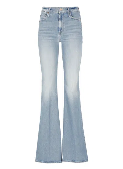 MOTHER MOTHER BLUE COTTON JEANS