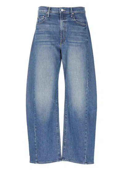 MOTHER MOTHER BLUE THE FULL-PIPE FLOOD JEANS
