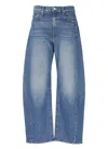 Mother Wide-leg Trousers Faded Wash