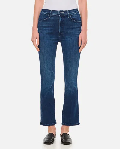 Mother Blue The Hustler Ankle Jeans