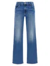 Mother Blue The Mid Rise Maven Sneaker Jeans In Blue