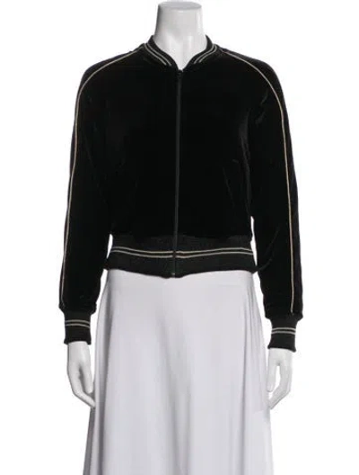 Pre-owned Mother Bomber Jacket In Black