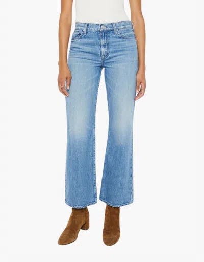 Mother Bookie Flood Jeans In Deans List In Blue