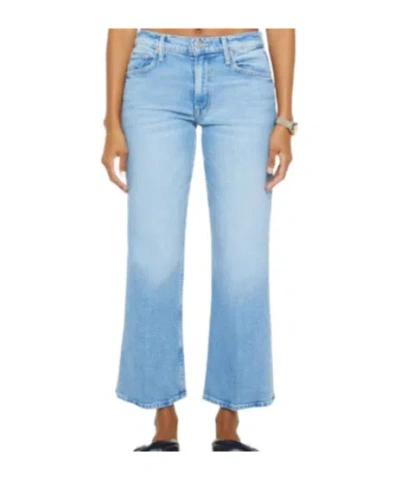 Mother Bookie High-rise Flared Jeans In Blue