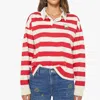 Mother The Boxy Rugby Pullover In Multi