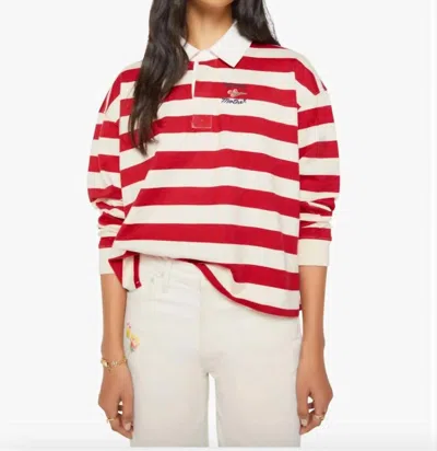 Mother Merci X The Boxy Match Going Distance Shirt In Multi
