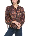 Mother Breeze Blouse In Navy