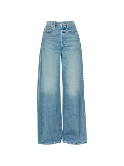 Mother Button Dream Jeans In Blue
