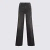 Mother Call It A Night Denim Jeans In Gray