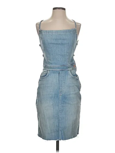 Pre-owned Mother Casual Dress In Blue