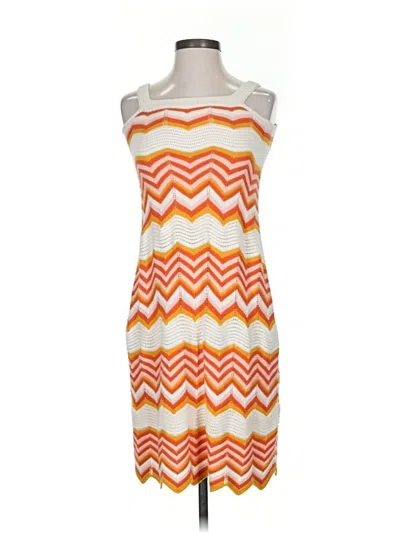 Pre-owned Mother Casual Dress In Orange