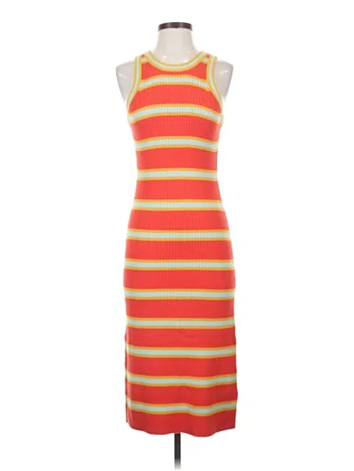 Pre-owned Mother Casual Dress In Orange